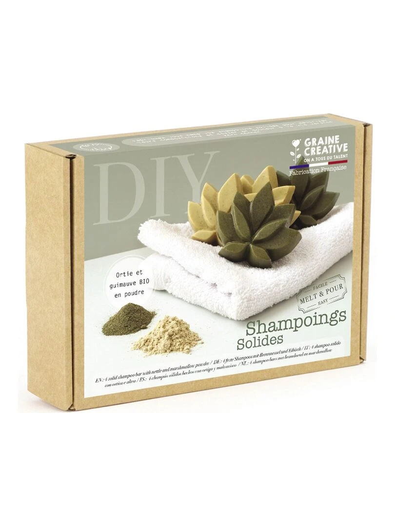 Coffret DIY faire ses shampoings solides N/A
