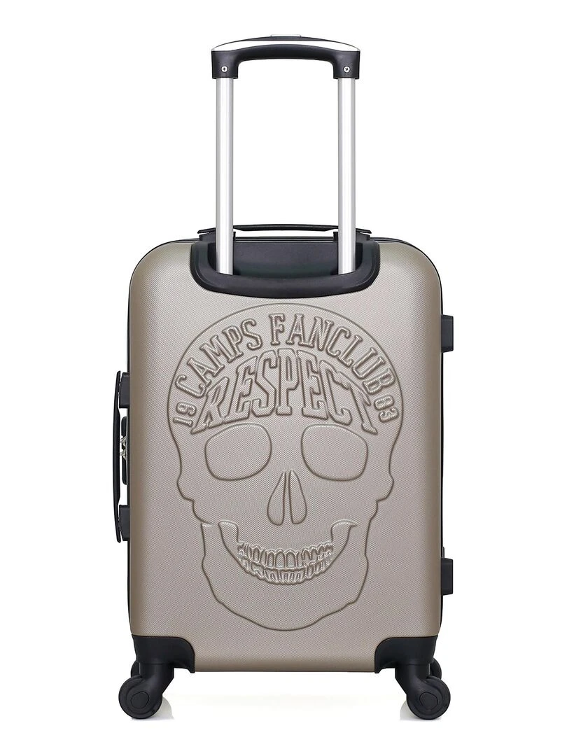 CAMPS UNITED   VALISE CABINE ABS CORNELL 4 ROUES 55 CM   Beige