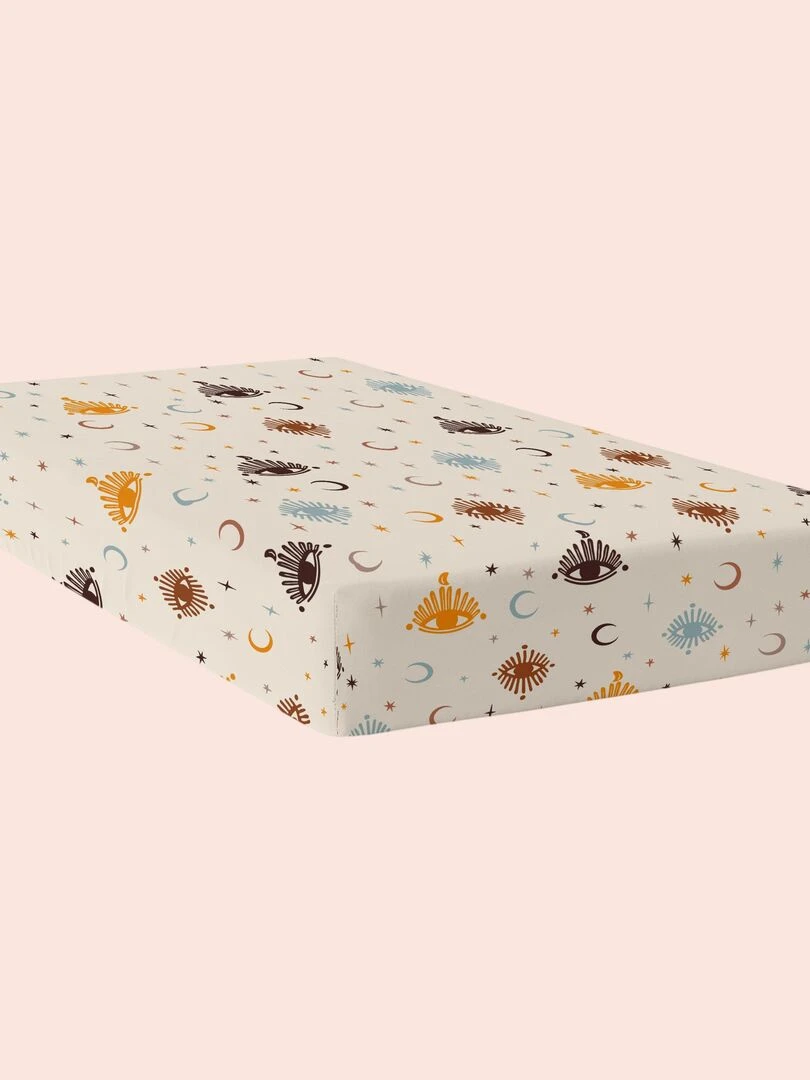 Drap housse Mystical "Happyfriday" Multicolore