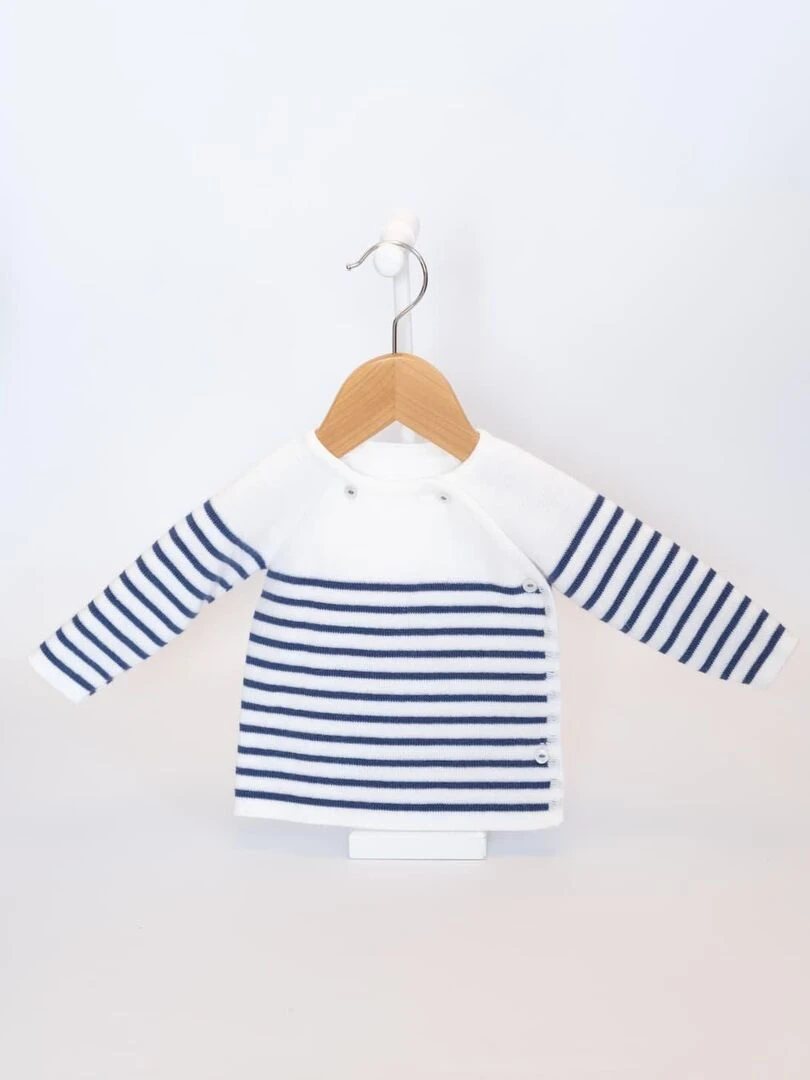 Brassière « Les baigneurs » Blanc Bleu