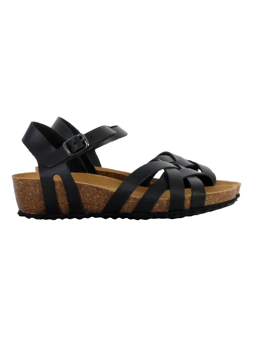 Sandales Cuir Geox Sthellae   Noir