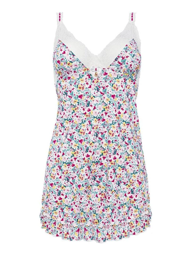 Nuisette FLORILEGE Brigitte Bardot Lingerie Blanc