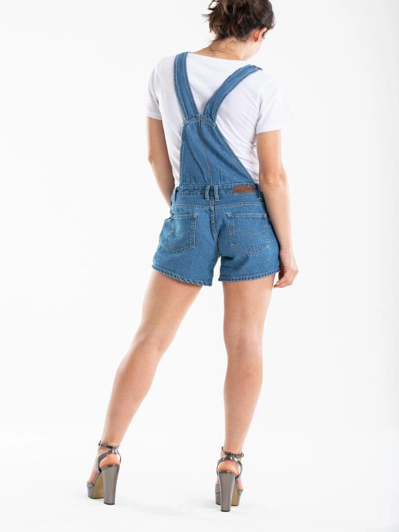 Salopette short en denim FANTINE 'Rica Lewis'   Bleu