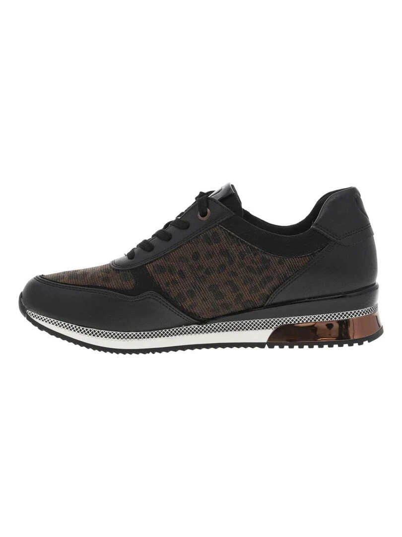 MARCO TOZZI   Baskets talon plat   Noir