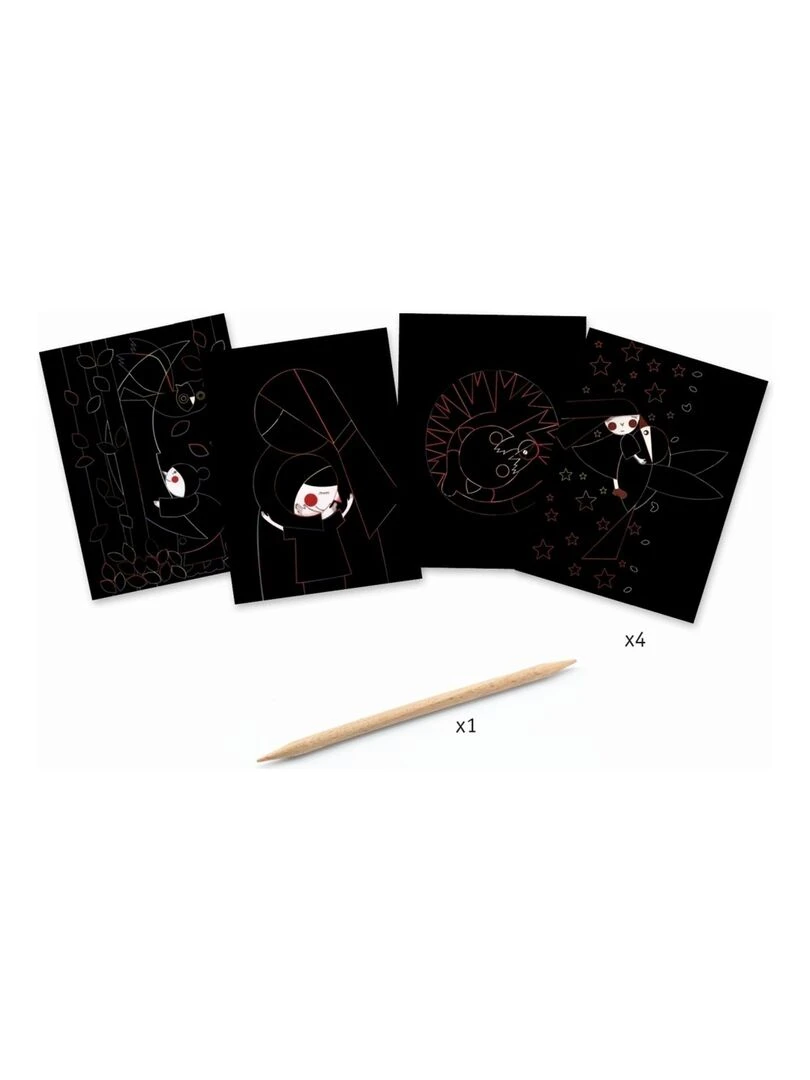 Cartes à gratter Douces Nuits   N/A