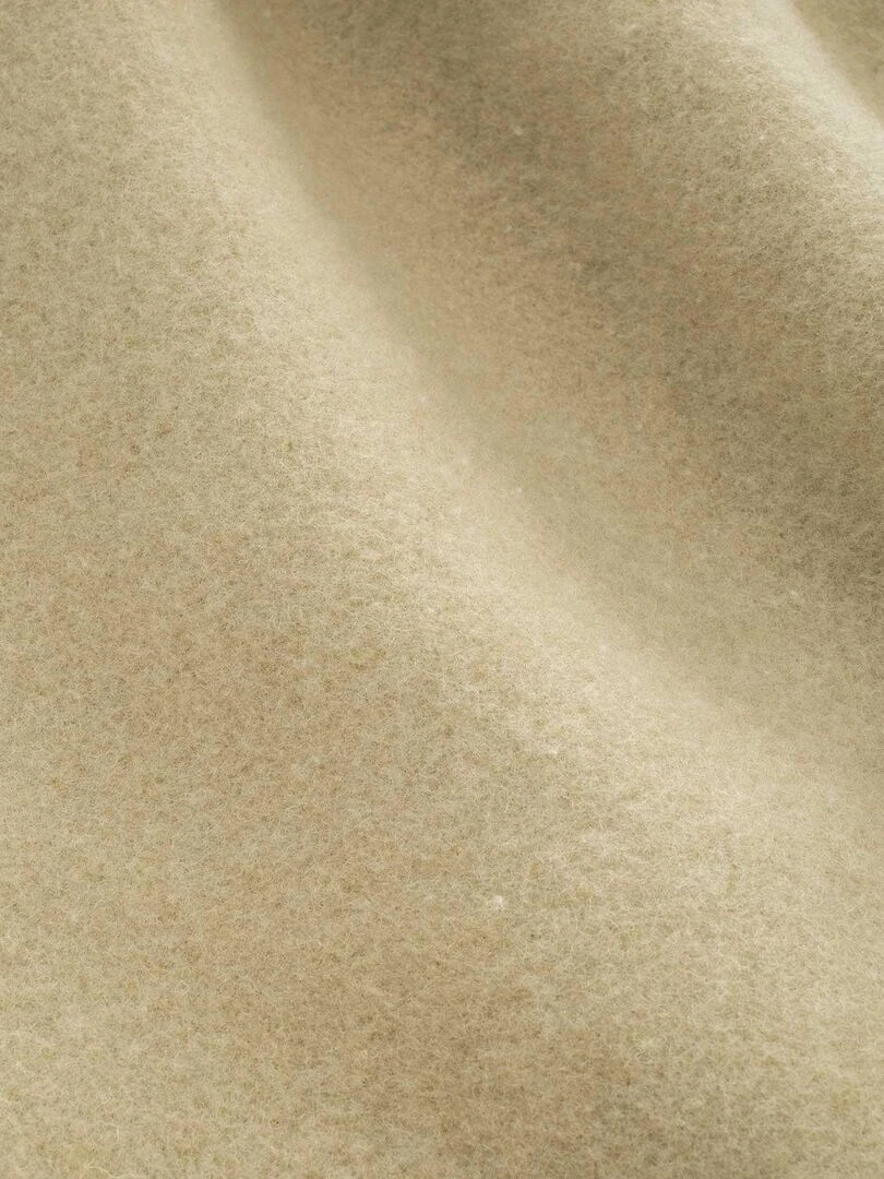 Couverture en 100% Merinos Beige sable