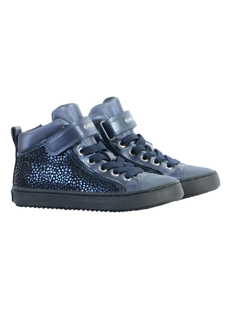 Basket Montante EnfantFille Geox Kalispera J744GI   Bleu