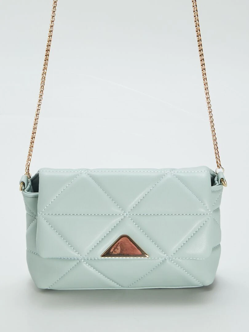 Sac bandoulière matelassé   Vert