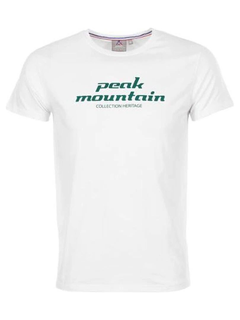 T shirt manches courtes homme COSMO   PEAK MOUNTAIN   Blanc
