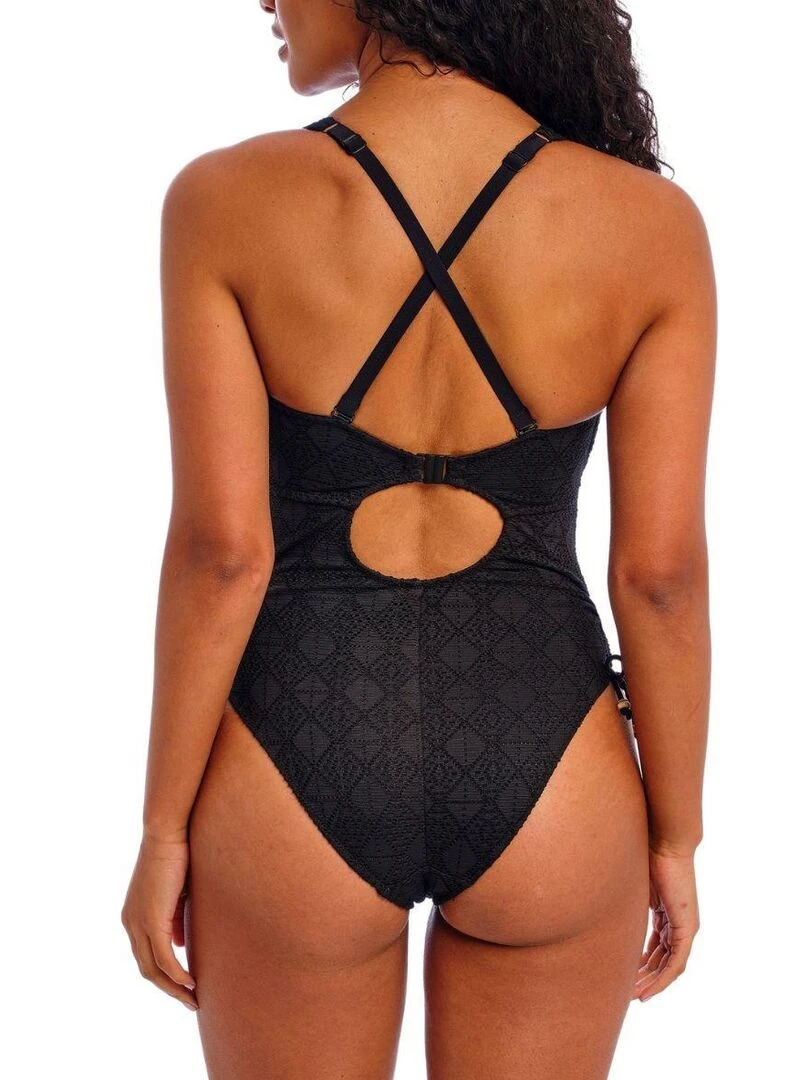 Maillot de bain 1 pièce Nomad Nights   Noir