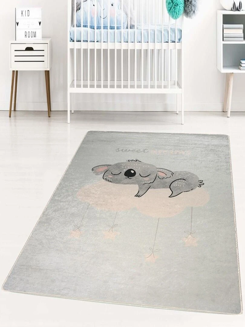 Tapis Sweat Dreams Bleu Bleu