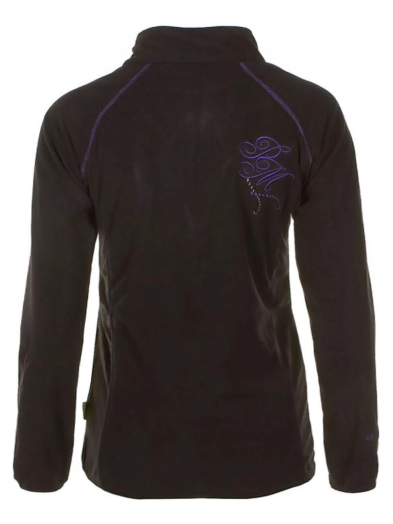 Sweat polaire fille GAFINE PEAK MOUNTAIN Noir Noir