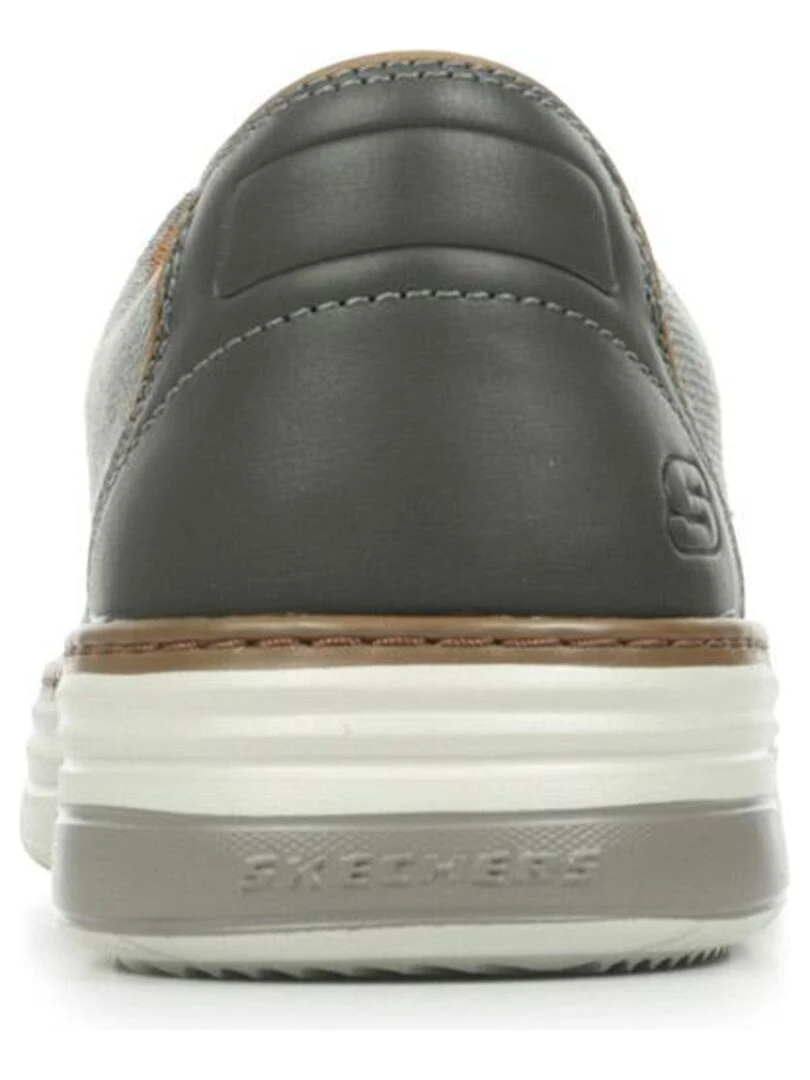 Baskets Skechers Hyland Ratner   Gris Marron