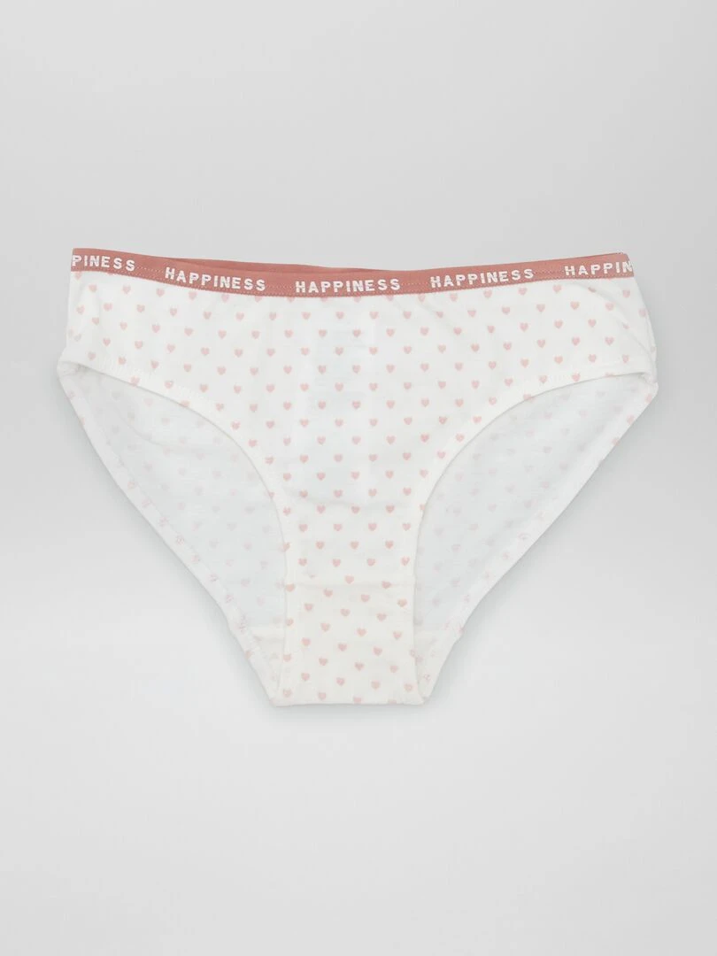 Lot de 4 culottes imprimées Chat