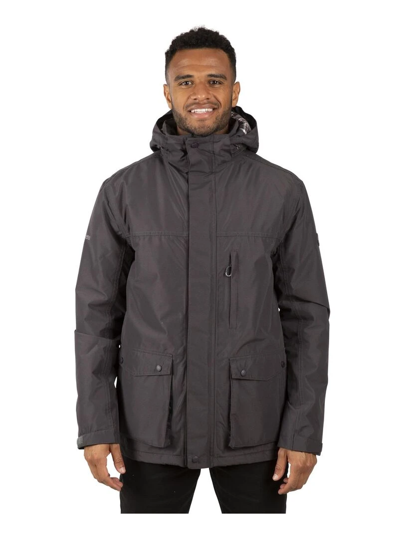 Trespass   Veste imperméable VAUXELLY   Gris foncé