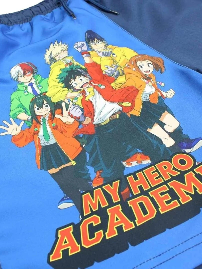 Disney   Short De Bain garçon imprimé My Hero Academia   Bleu