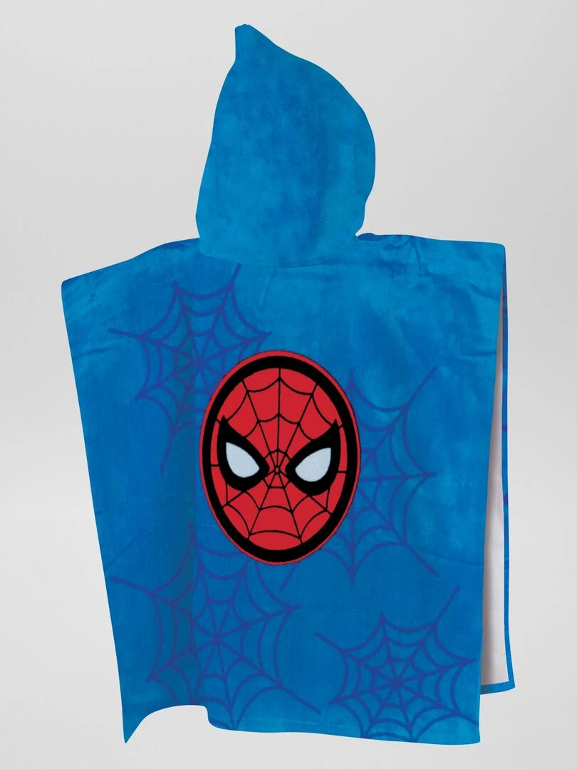 Cape de bain 'Spider Man' bleu/rouge