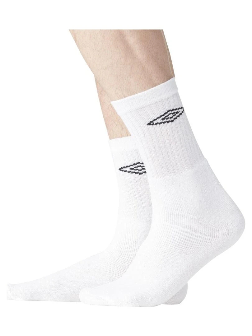 Lot de 10 Paires de Chaussettes Tennis homme Umbro   Blanc