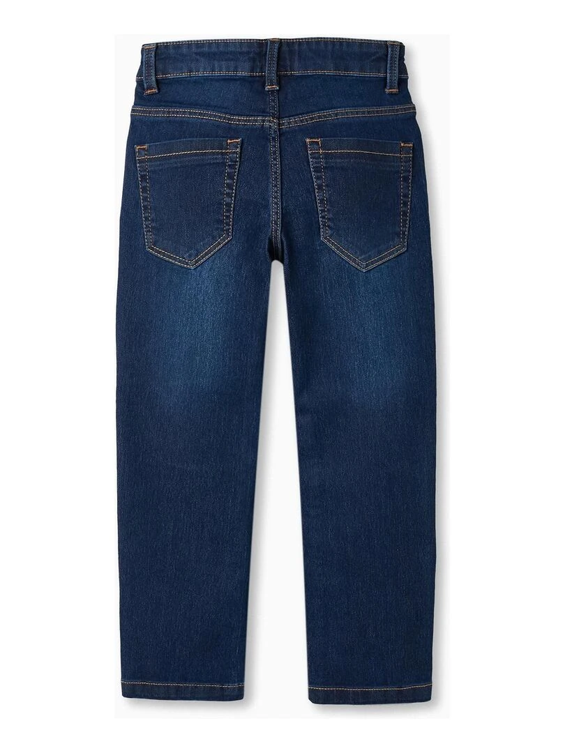 Pantalon en jean pour garçon 'Straight Fit' NATURE TAKEOVER Bleu foncé