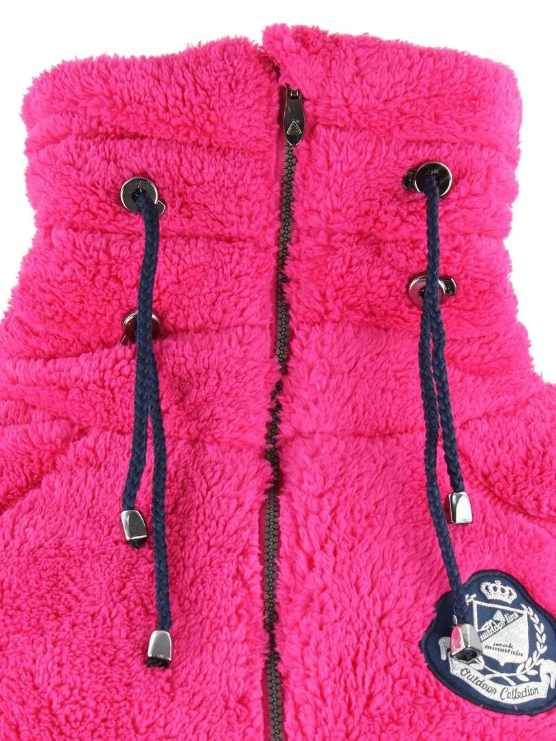 Blouson polaire femme ASANA   Rose fushia