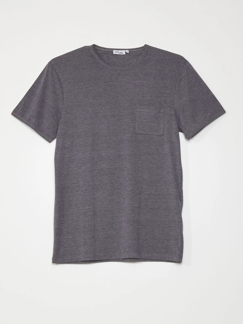 Ensemble pyjama t shirt + pantalon   2 pièces   Marron