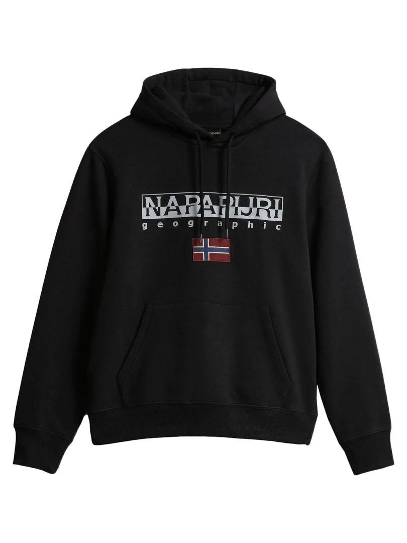 Sweat à Capuche Napapijri Ayas H 1 Noir