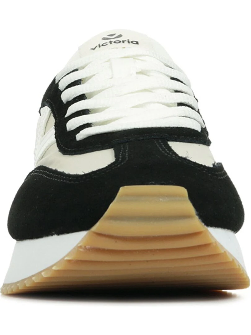 Baskets Victoria Cosmos   Noir Gris Blanc