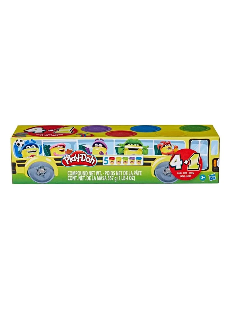 Play Doh Bus scolaires Pack de 5   N/A