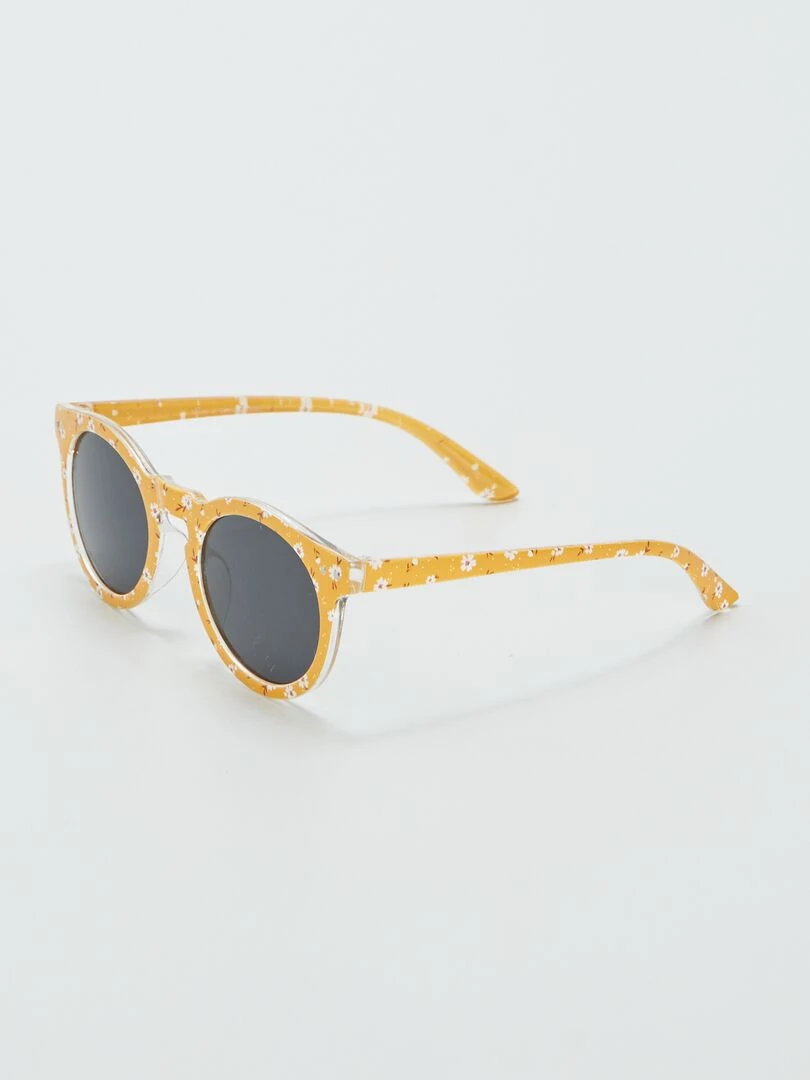 Lunette de soleil Jaune