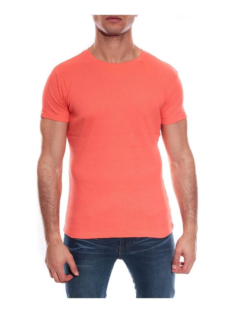 T SHIRT WALTER II Rouge clair