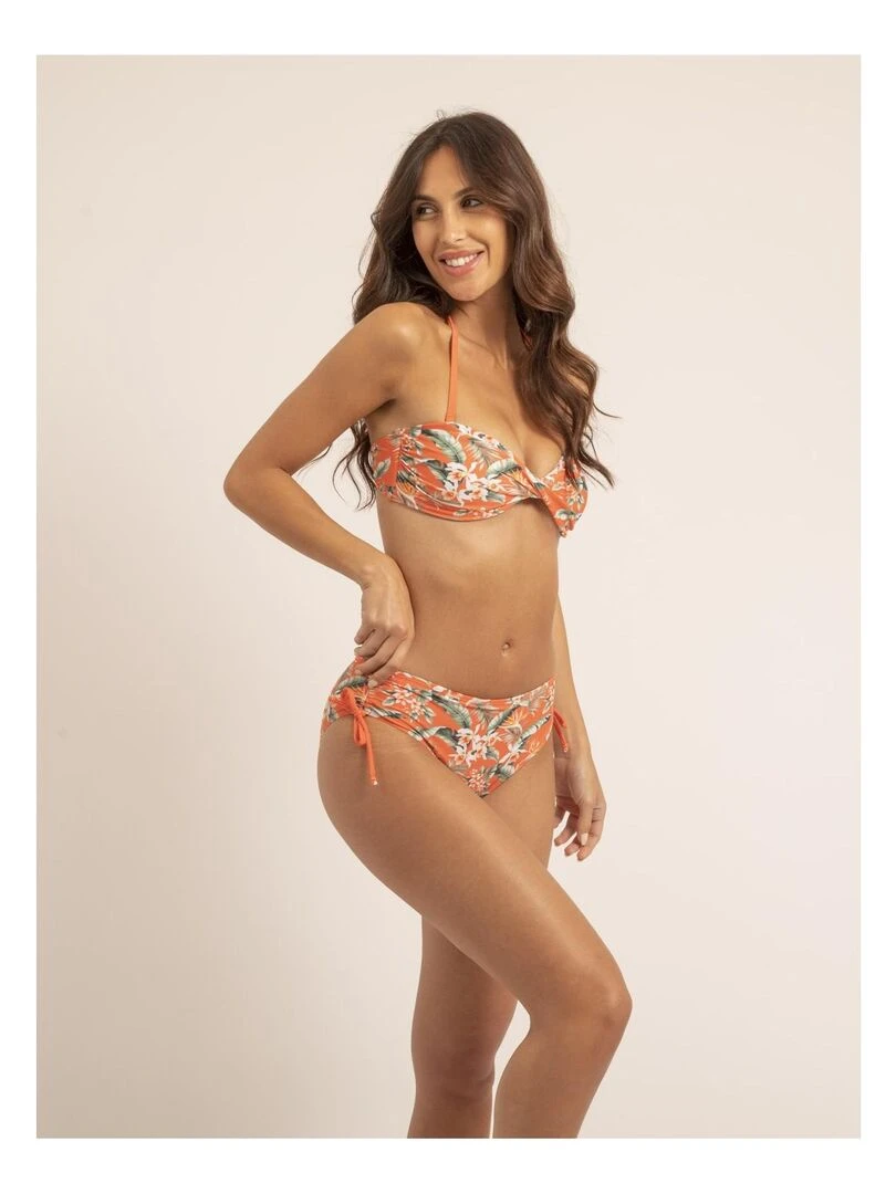 Maillot 2 pièces motifs GAVINA Orange