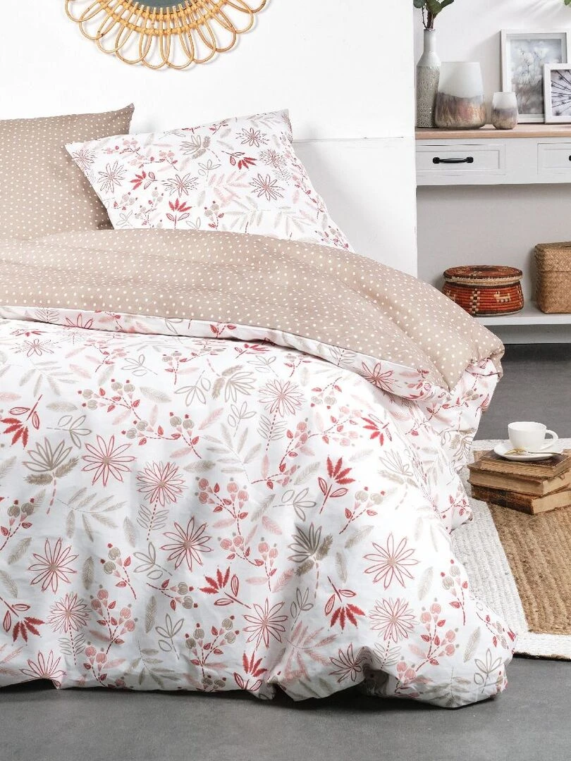 Parure de lit 'CRAZY AMBRE' 'TODAY' Marron