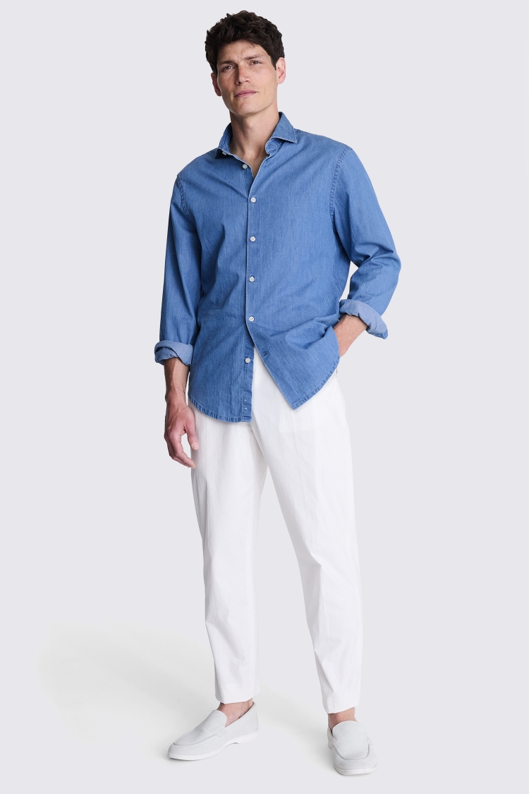 Blue Denim Shirt Buy Online at Moss