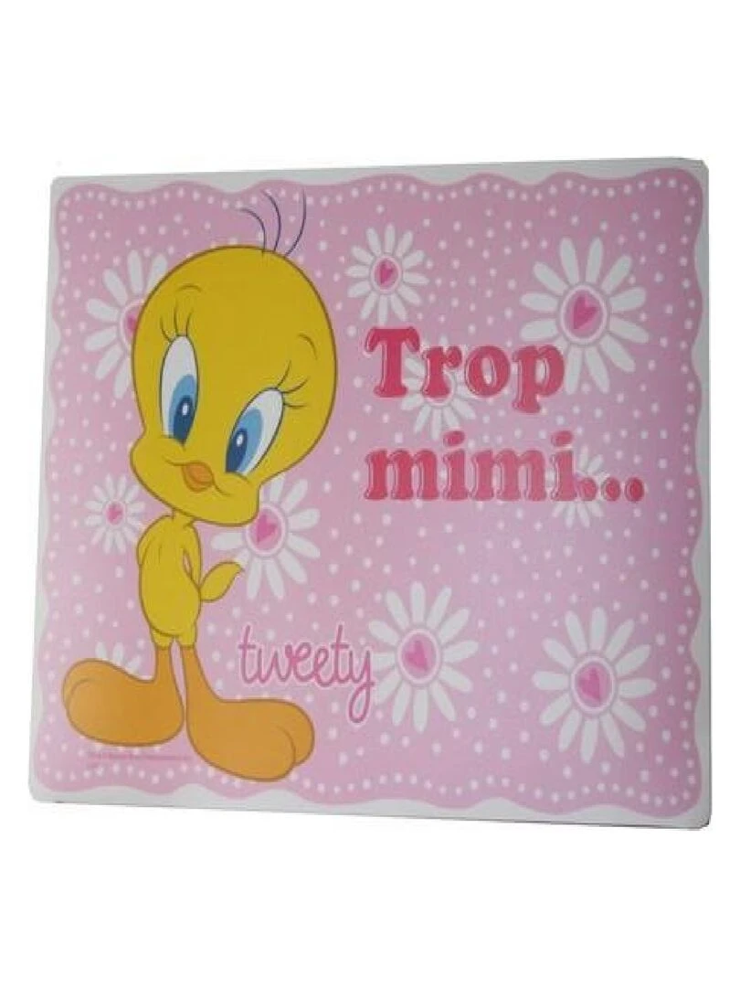 Set de table TITI Looney Tunes   Rose