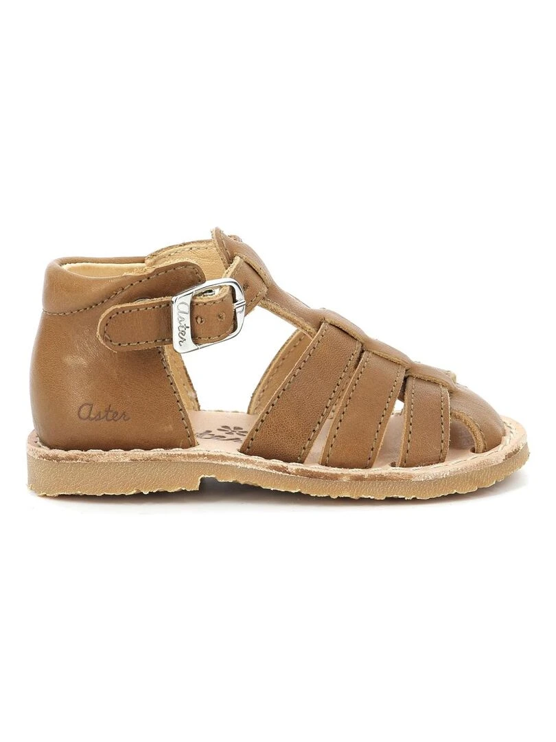 Sandales Cuir Binosmo Marron
