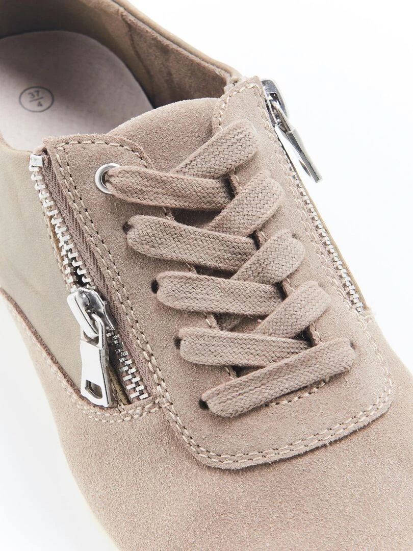 Derbies irisés Amortyl   Damart   Taupe