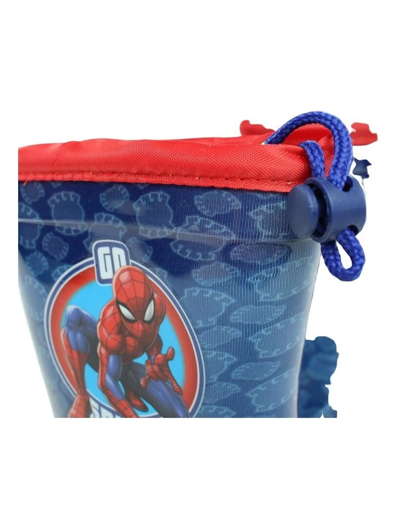 Disney   Bottes garçon imprimé Spiderman   Bleu marine