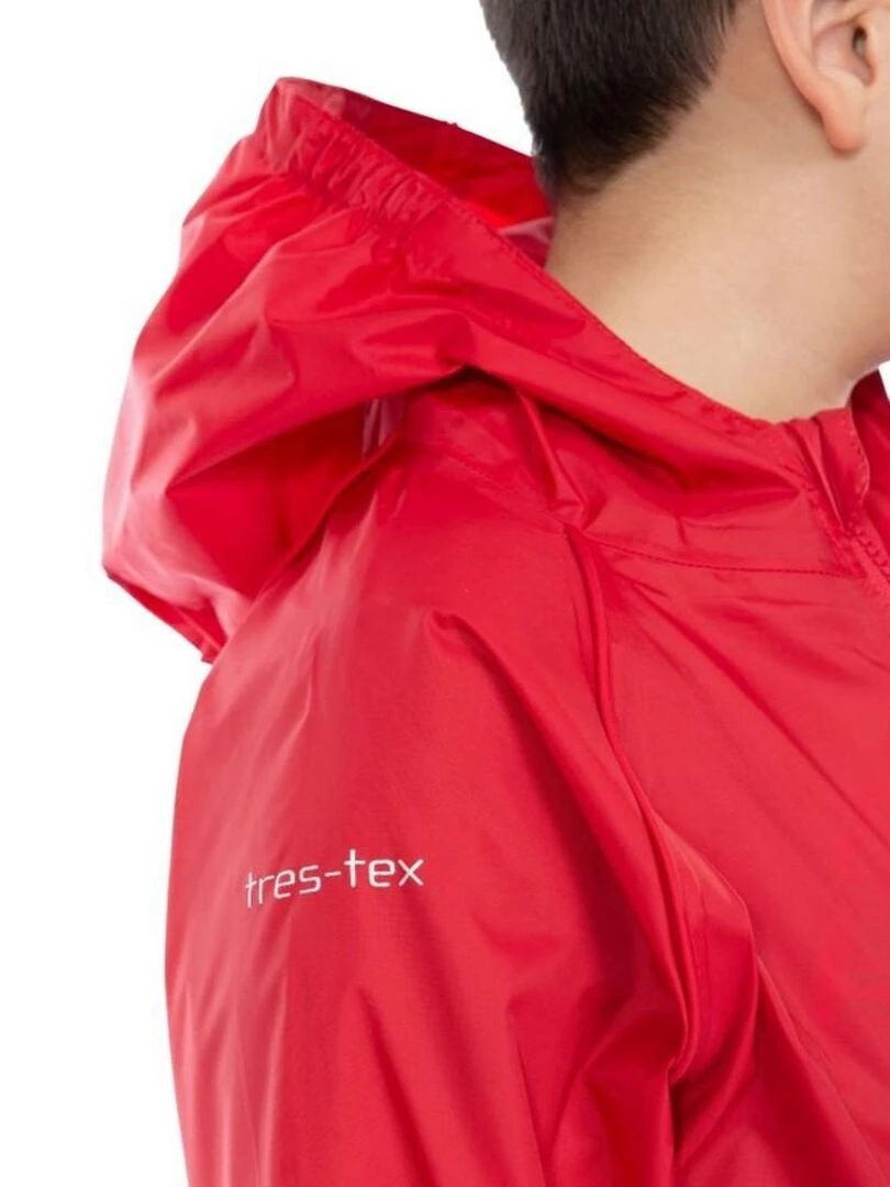 Trespass Combinaison de pluie Rouge