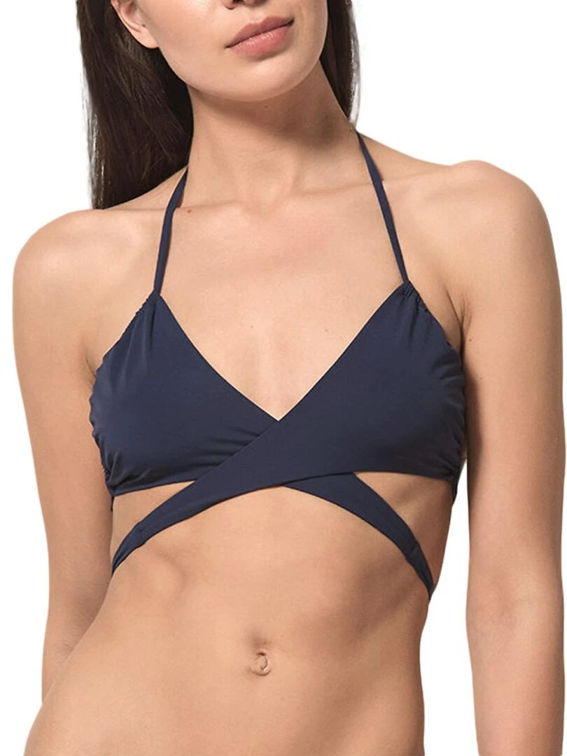 Haut maillot de bain triangle convertible Blue Sense bleu Bleu
