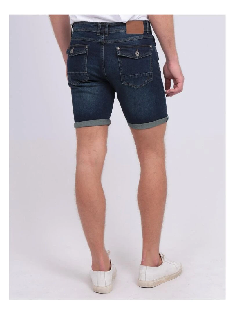 Bermuda en jean slim BLOOMING Bleu foncé