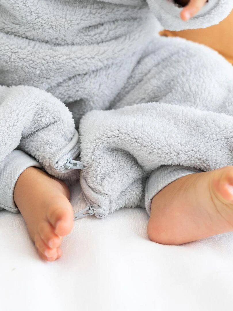 Bemini Gigoteuse  jambes séparables Pady jersey et jersey   Gris foncé