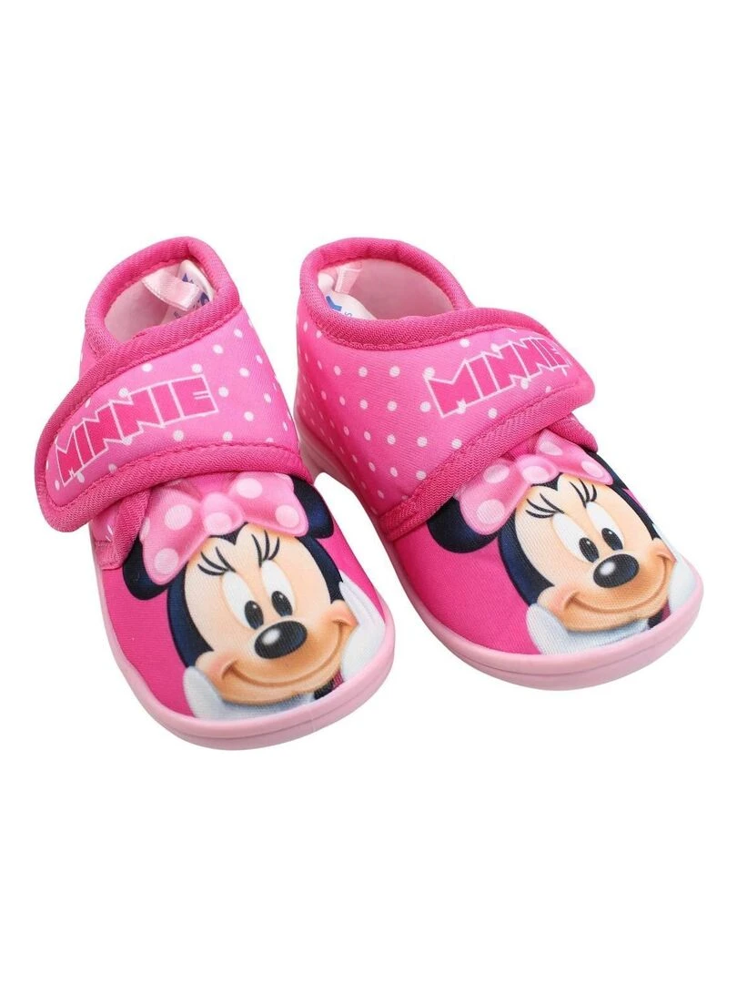 Disney Chaussons fille imprimé Minnie Rose