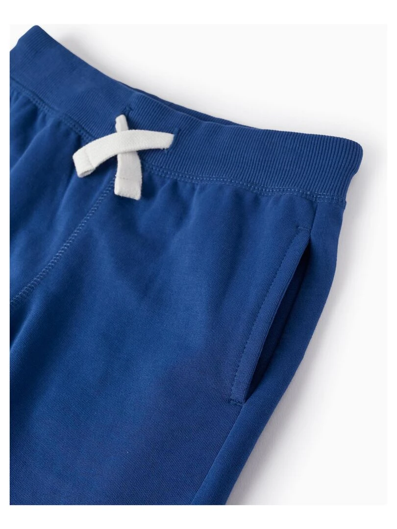 Short en Coton pour Garçon  EXPLORING AUSTRALIA   Bleu foncé