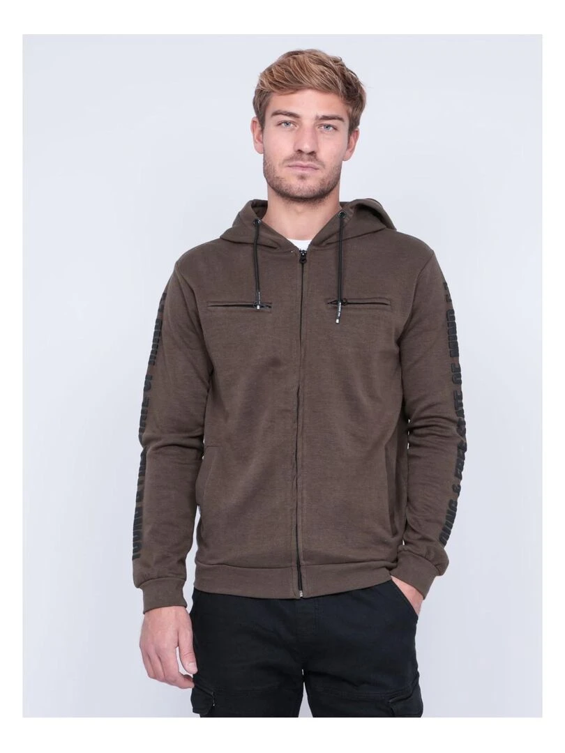 Gilet capuche WASTEN Kaki