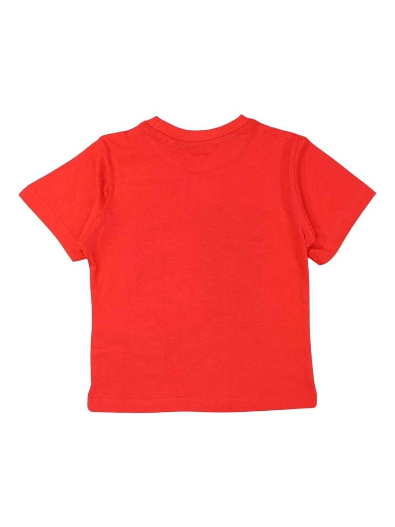 Paw Patrol   Ensemble T shirt short garçon Imprimé La Pat' Patrouille   Rouge