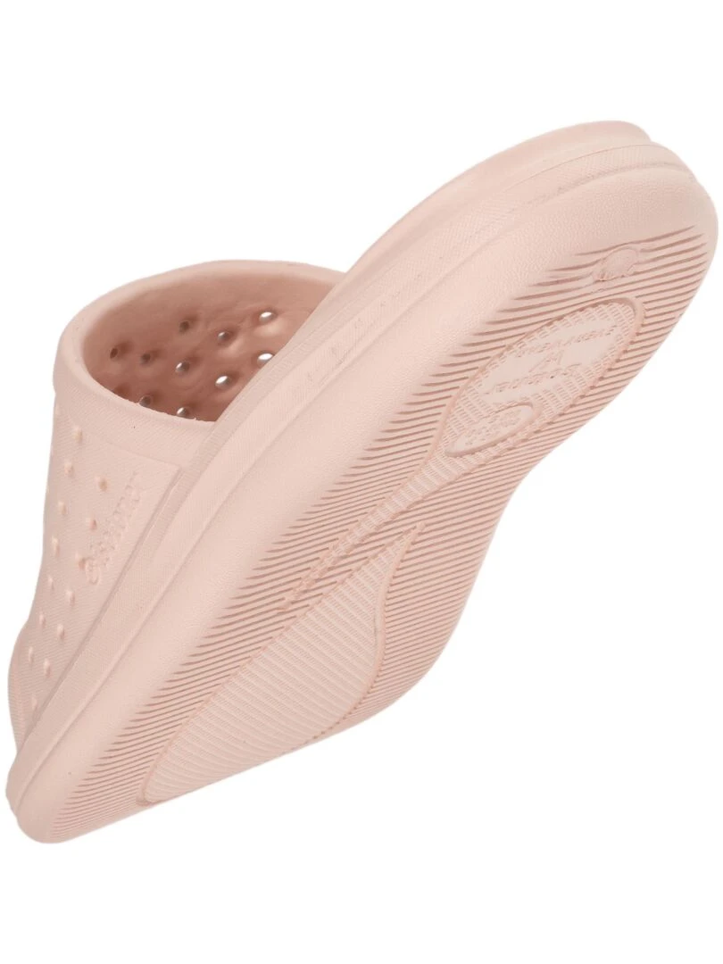 Mules claquettes Femme ajourées Nude   Beige