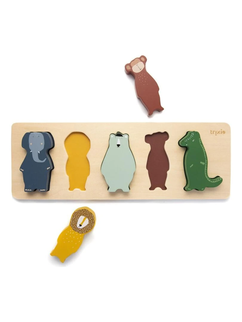 Puzzle de formes en bois Trixie N/A