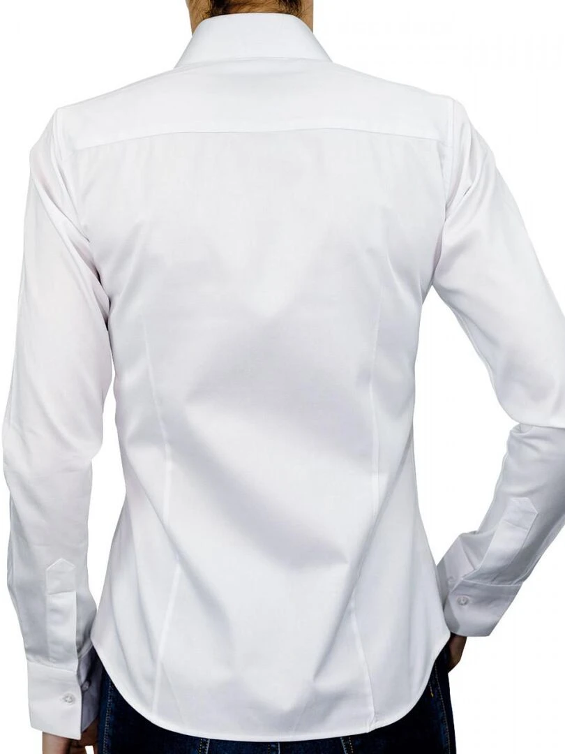 Chemise col italien CLEVELAND   Blanc