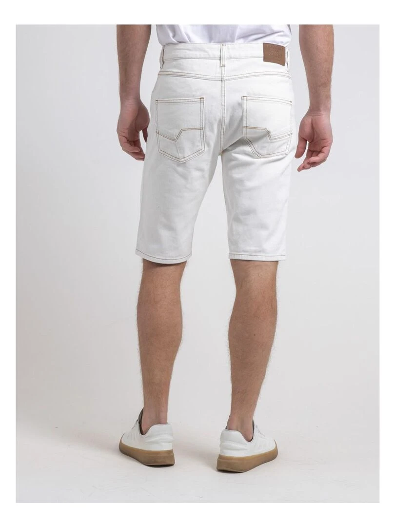 Bermuda jean BELKARA Blanc