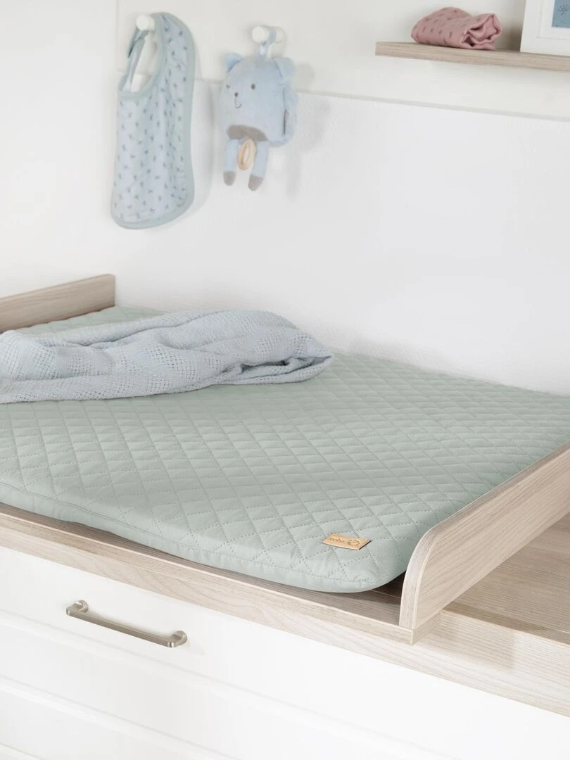 ROBA Matelas À Langer "roba Style" 85x75 Frosty Green Vert